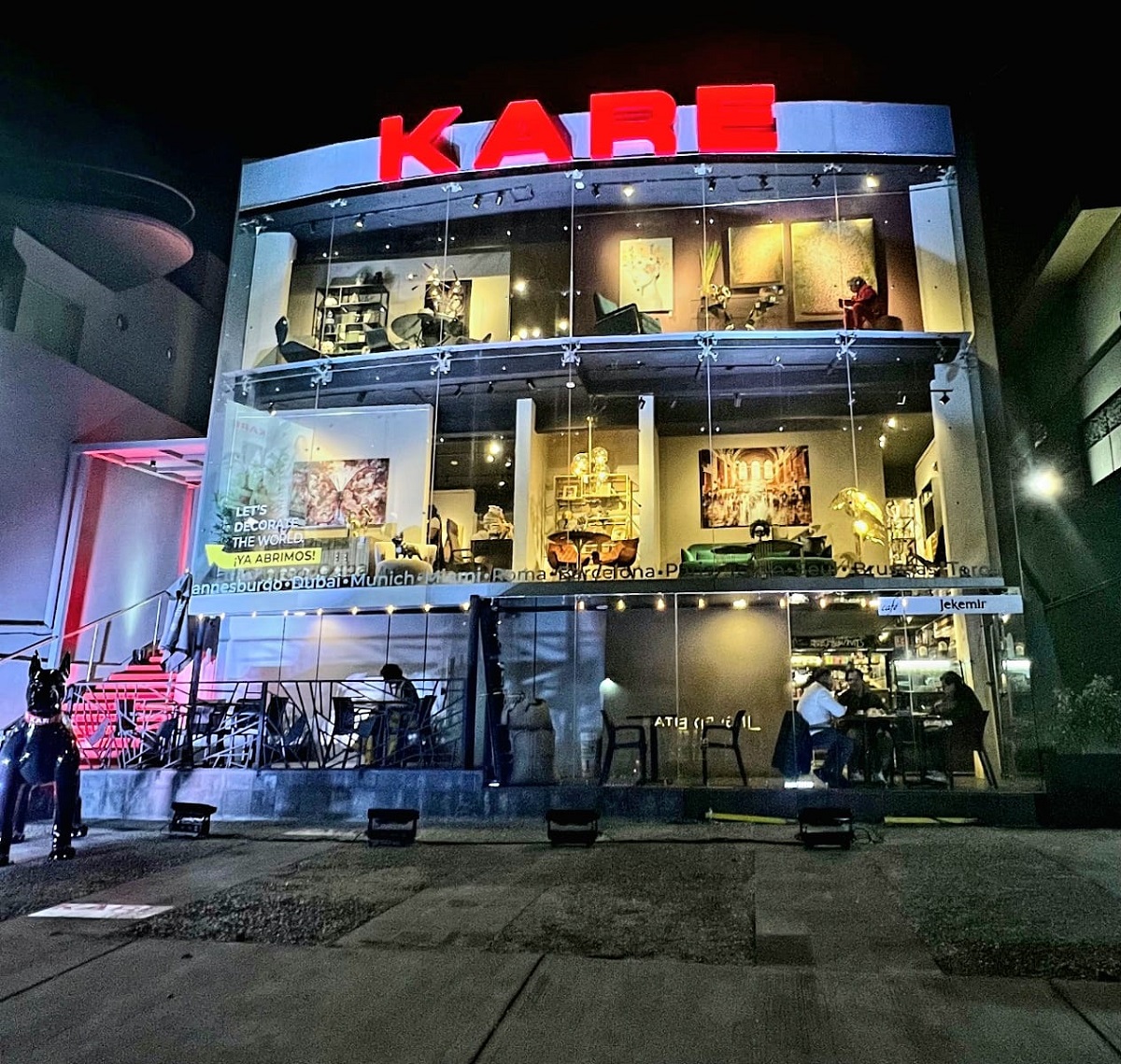 Moblaje Llega la firma Kare de mobiliario alemán, a México.